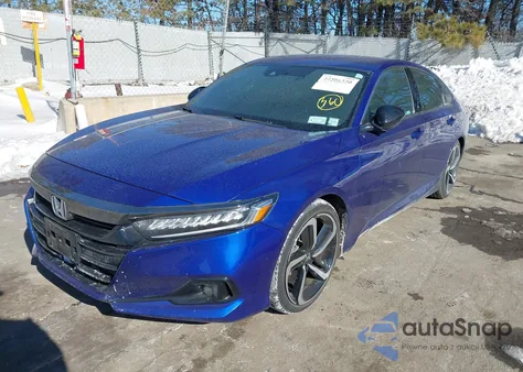 2022 Honda Accord Sport z USA, uszkodzony, nr VIN 1HGCV1F30NA036229